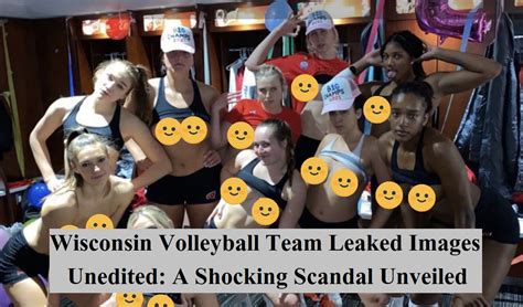 wisconsin colleyball leak|UW